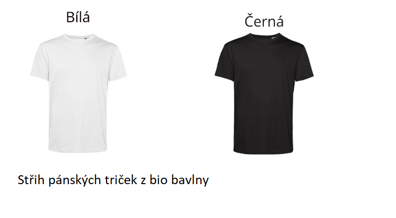 Pánské tričko s folklorní kapsou bílé
