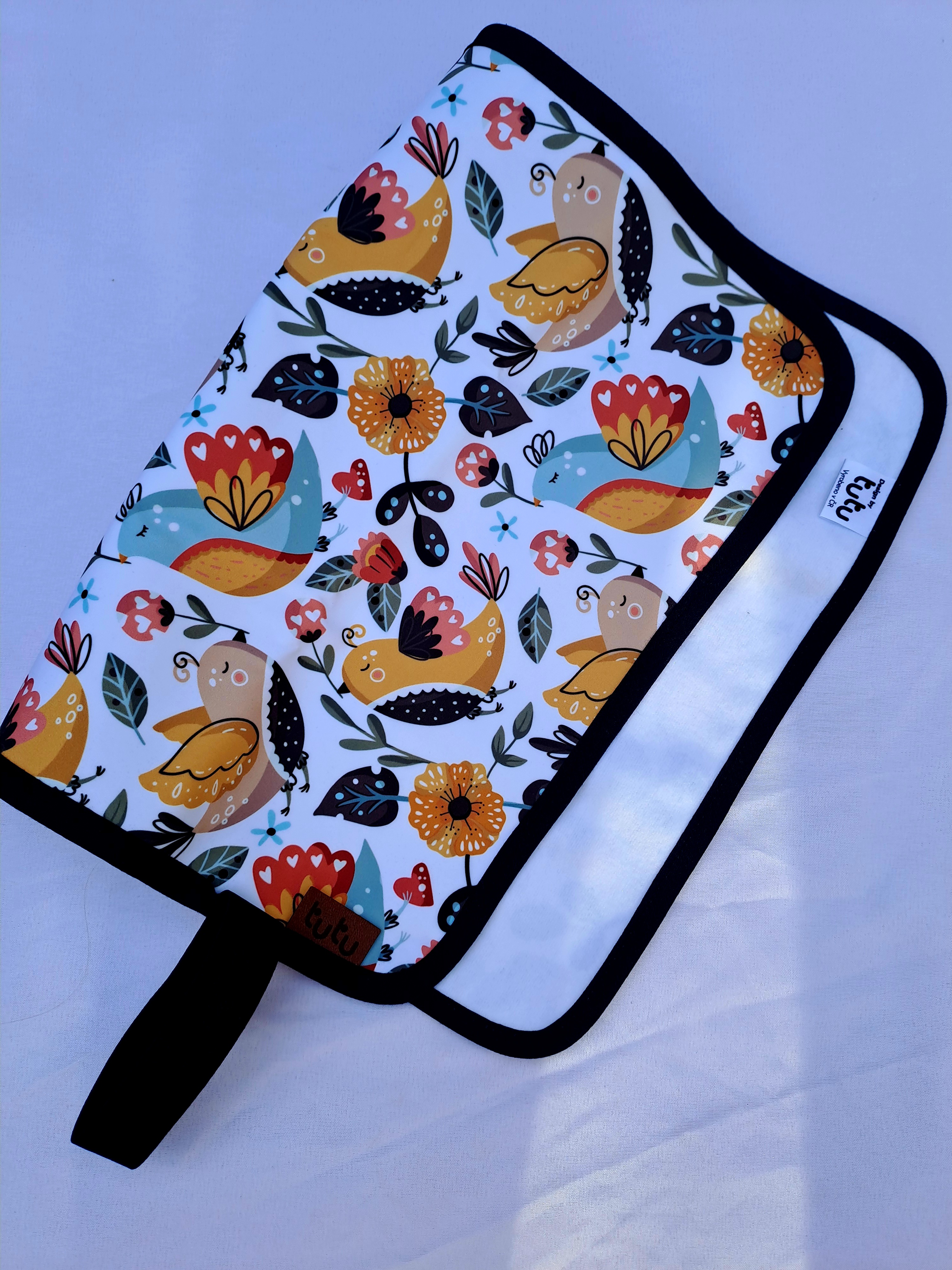 Dárková květinová sada - taška, podsedák, TUTUbag