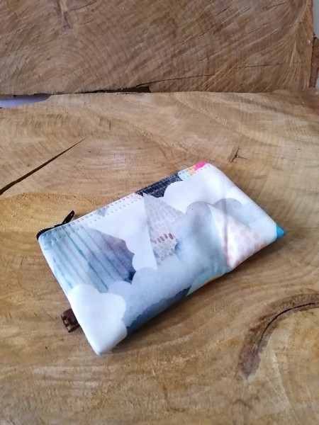 Veselá mini peneženka a dokladovka v jednom - veselé balóny