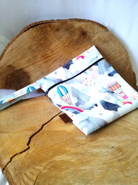Dárková sada veselé balóny - tutubag, podsedák, mini peněženka 